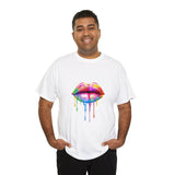 PRIDE T-Shirt: Rainbow Lips