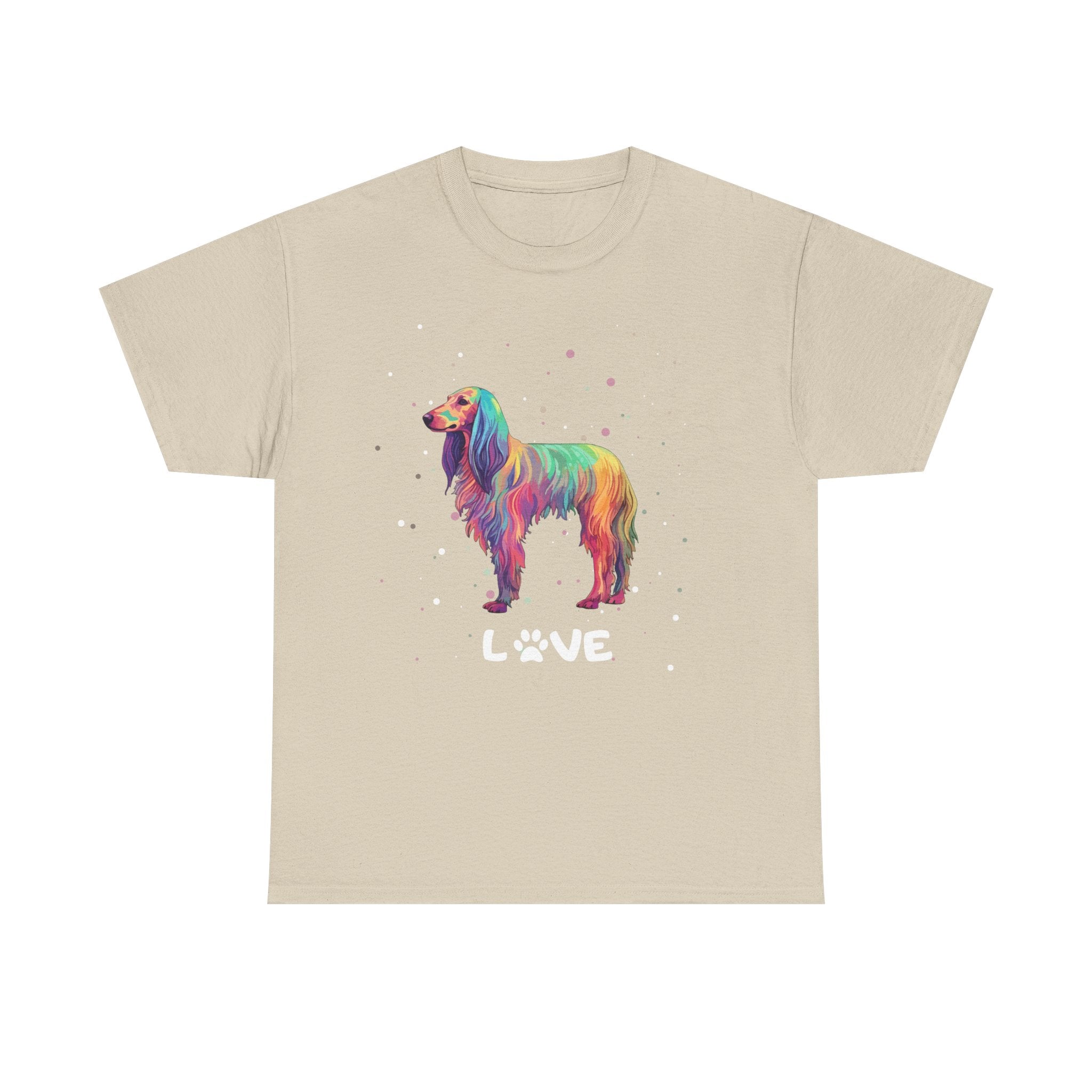 Dog T-Shirt: Afghan Hound Love