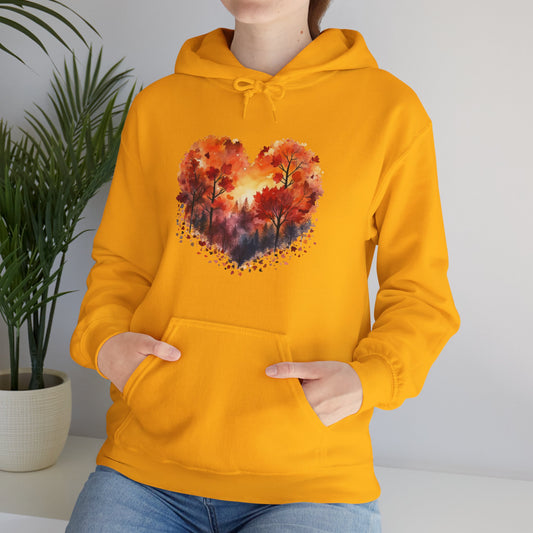 Halloween Hoodie: Fall Heart
