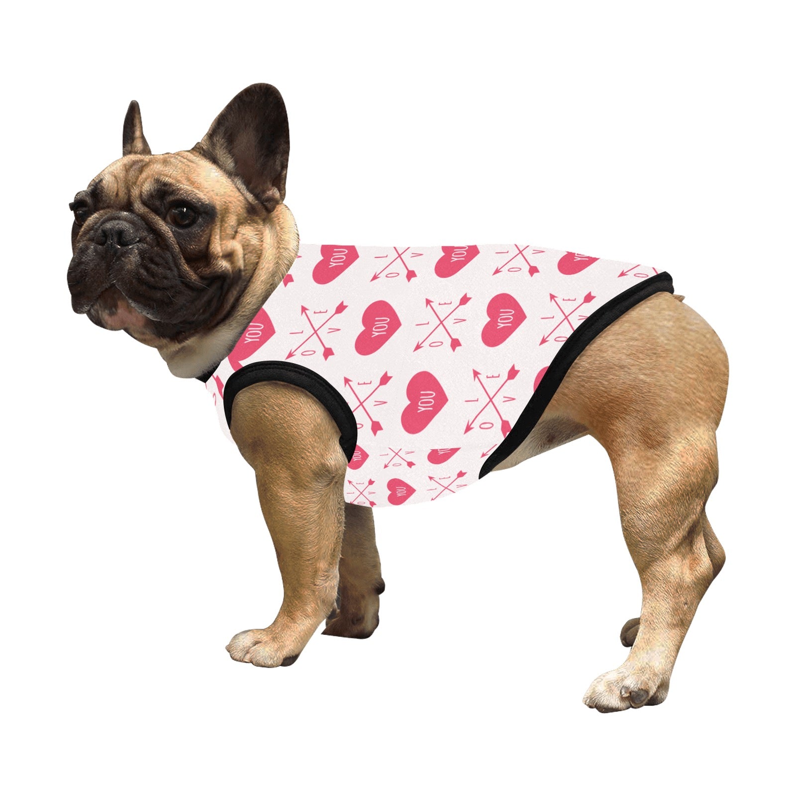 Love You Hearts Pet Tank Top