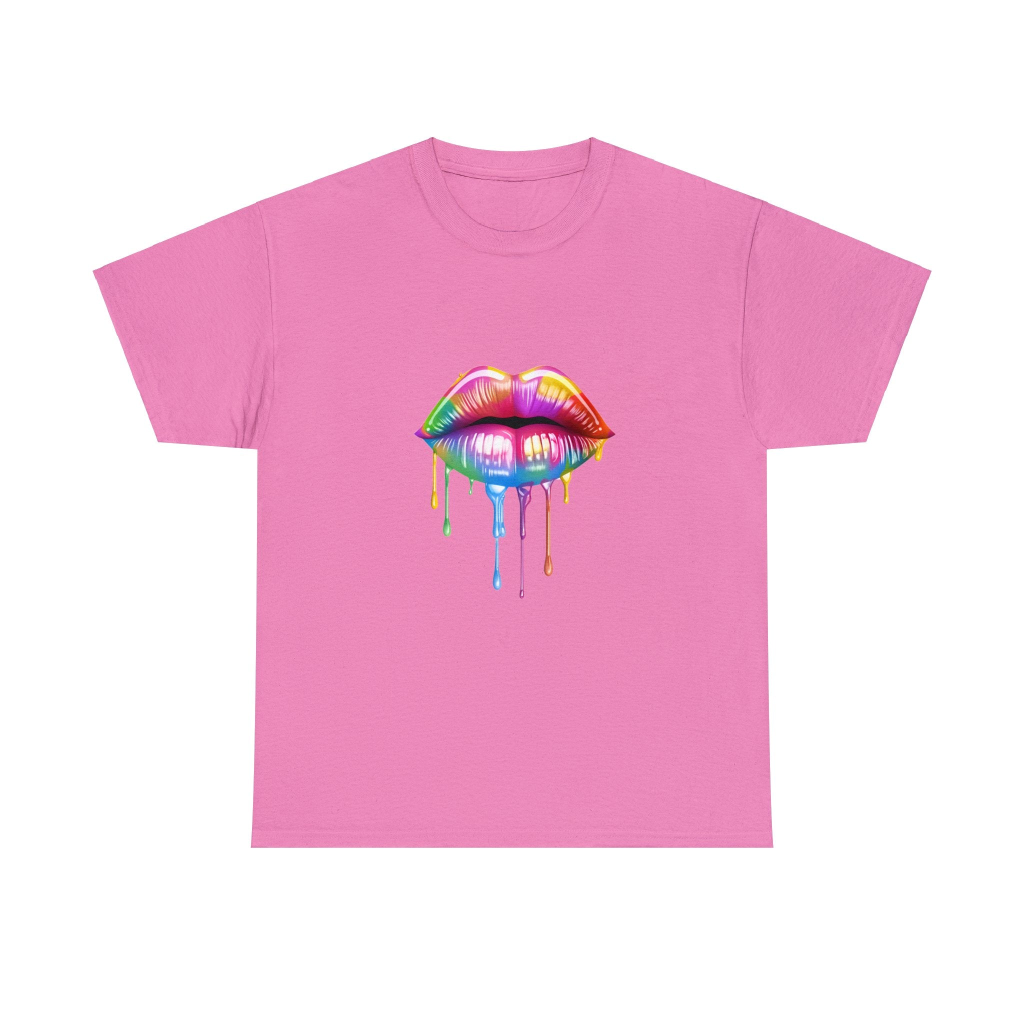 PRIDE T-Shirt: Rainbow Lips