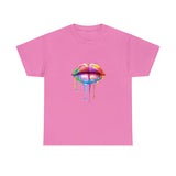 PRIDE T-Shirt: Rainbow Lips