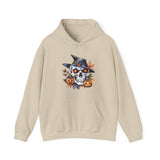 Halloween Hoodie: Witchy Skull