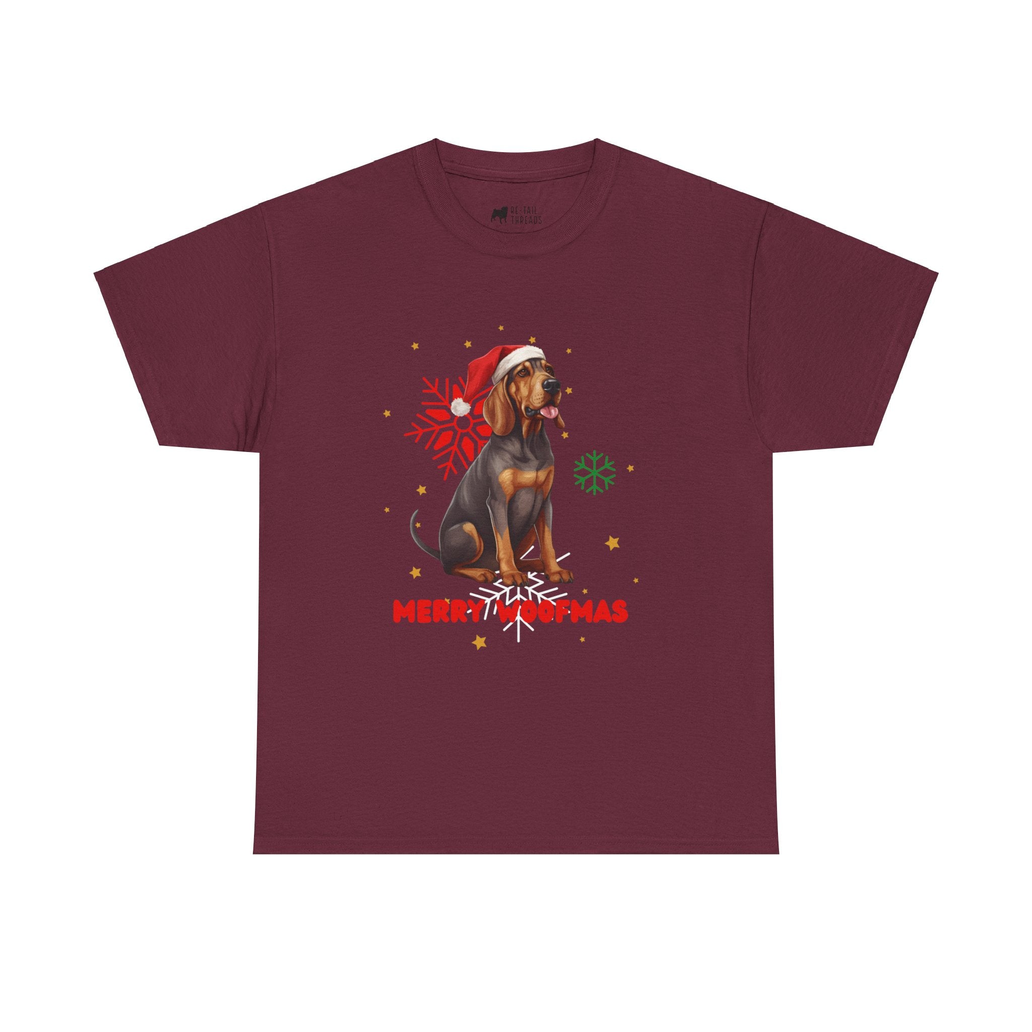 Christmas T-Shirt: Coonhound