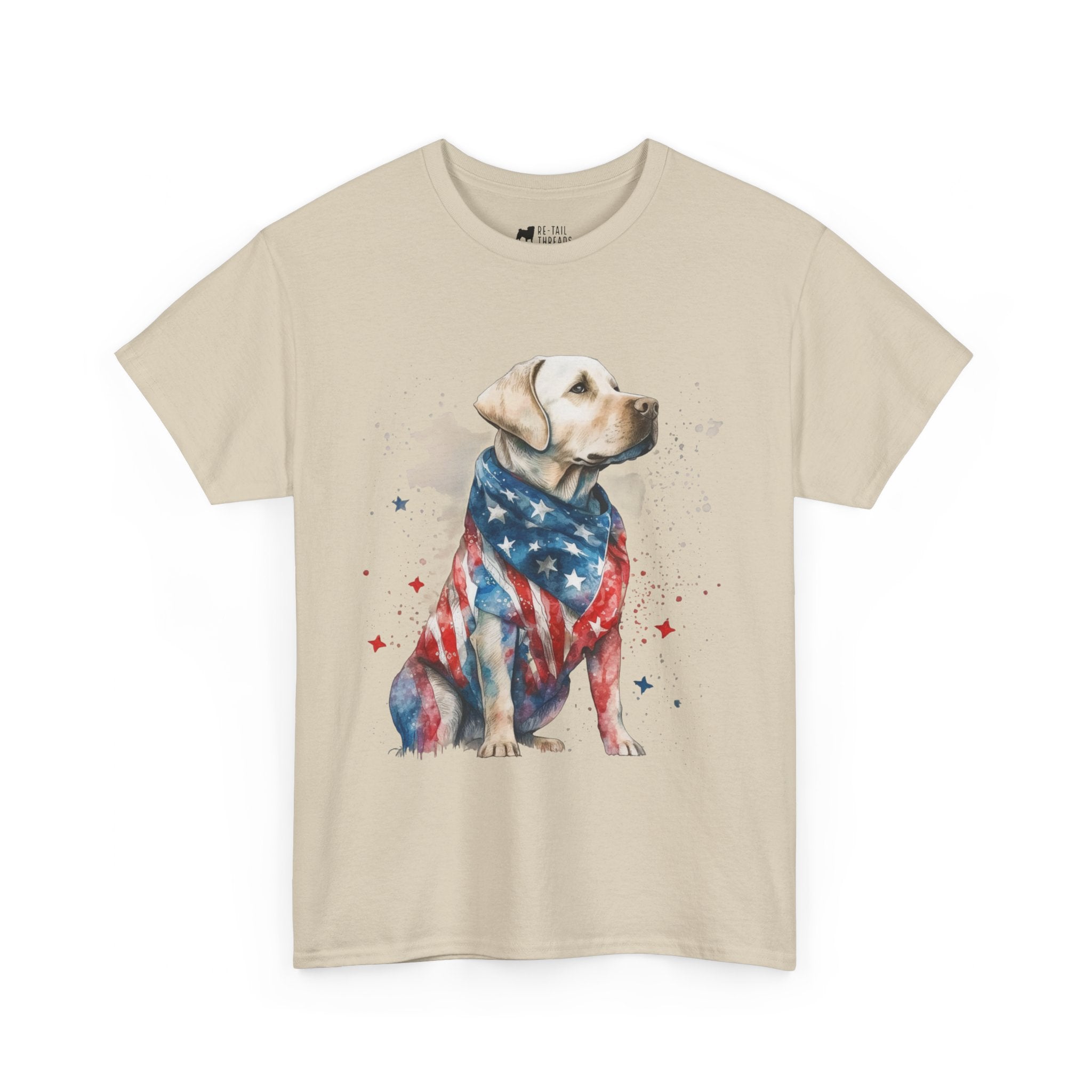 4th of July T-Shirt: Labrador Retriever