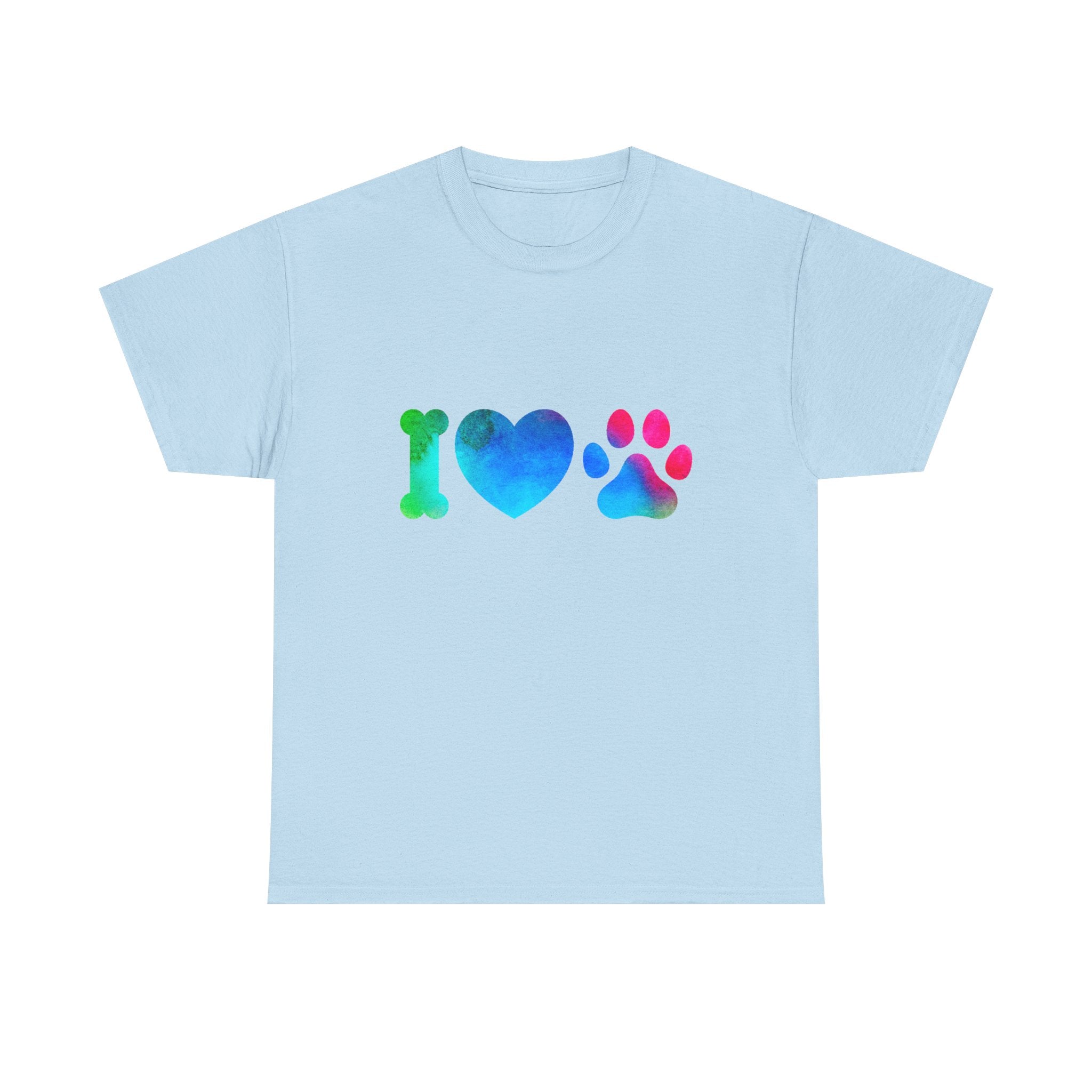 Pet Inspired T-Shirt: I Love Paws