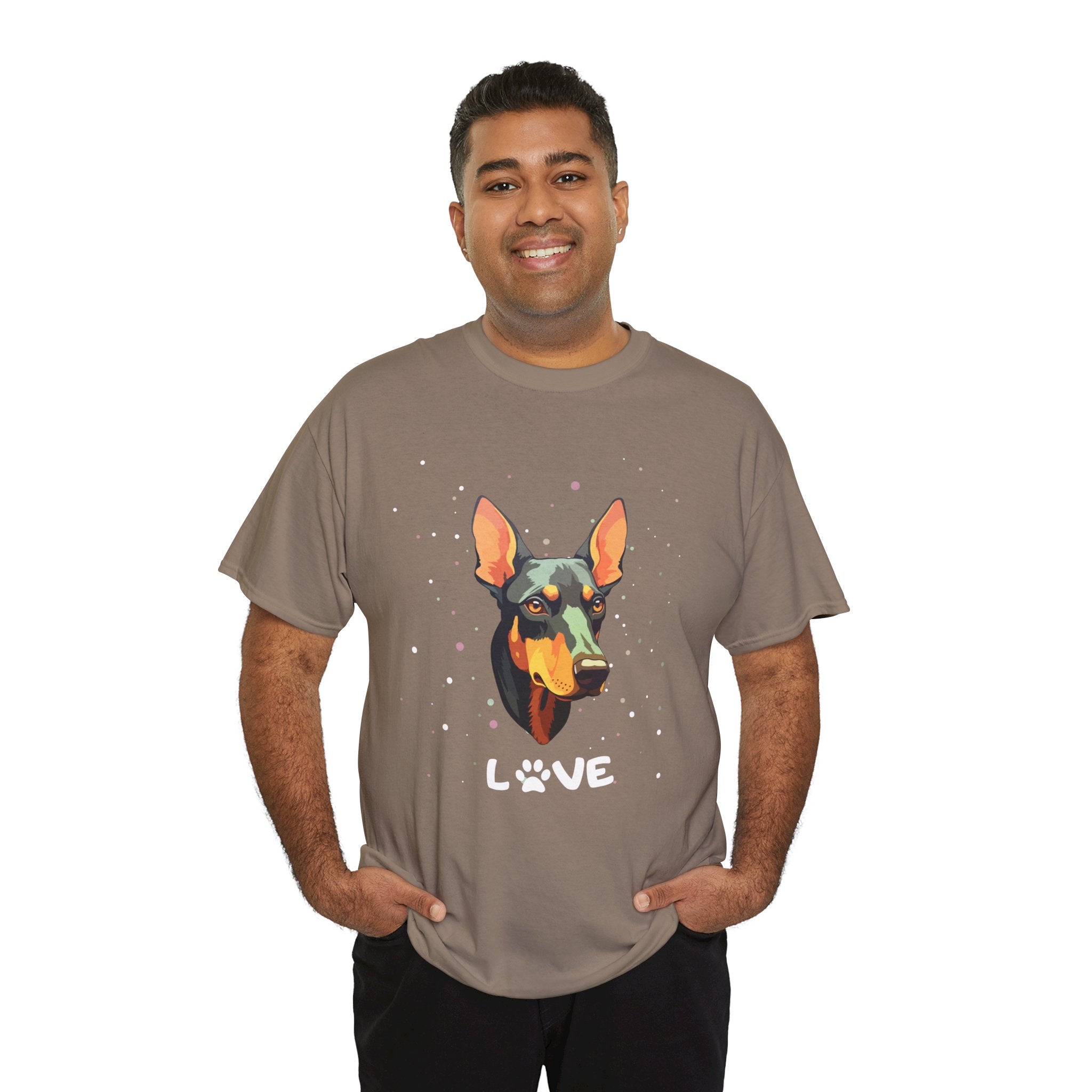 Dog T-Shirt: Doberman Love