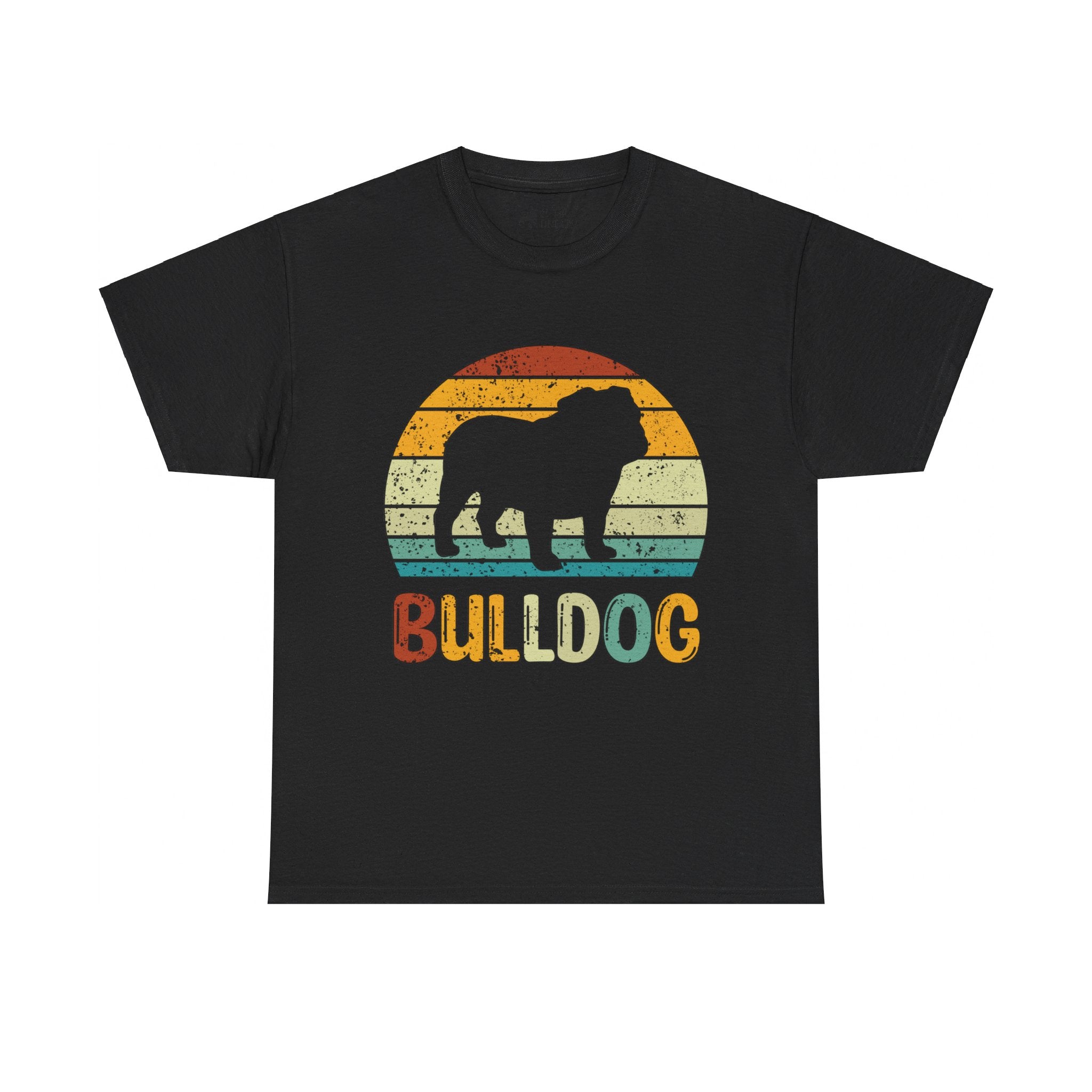 English Bulldog T-Shirt: Retro English Bulldog