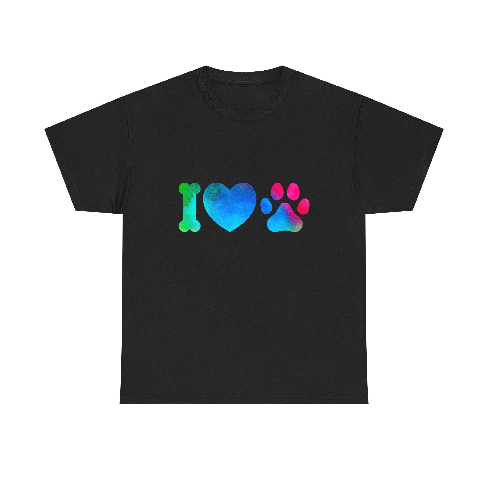Pet Inspired T-Shirt: I Love Paws