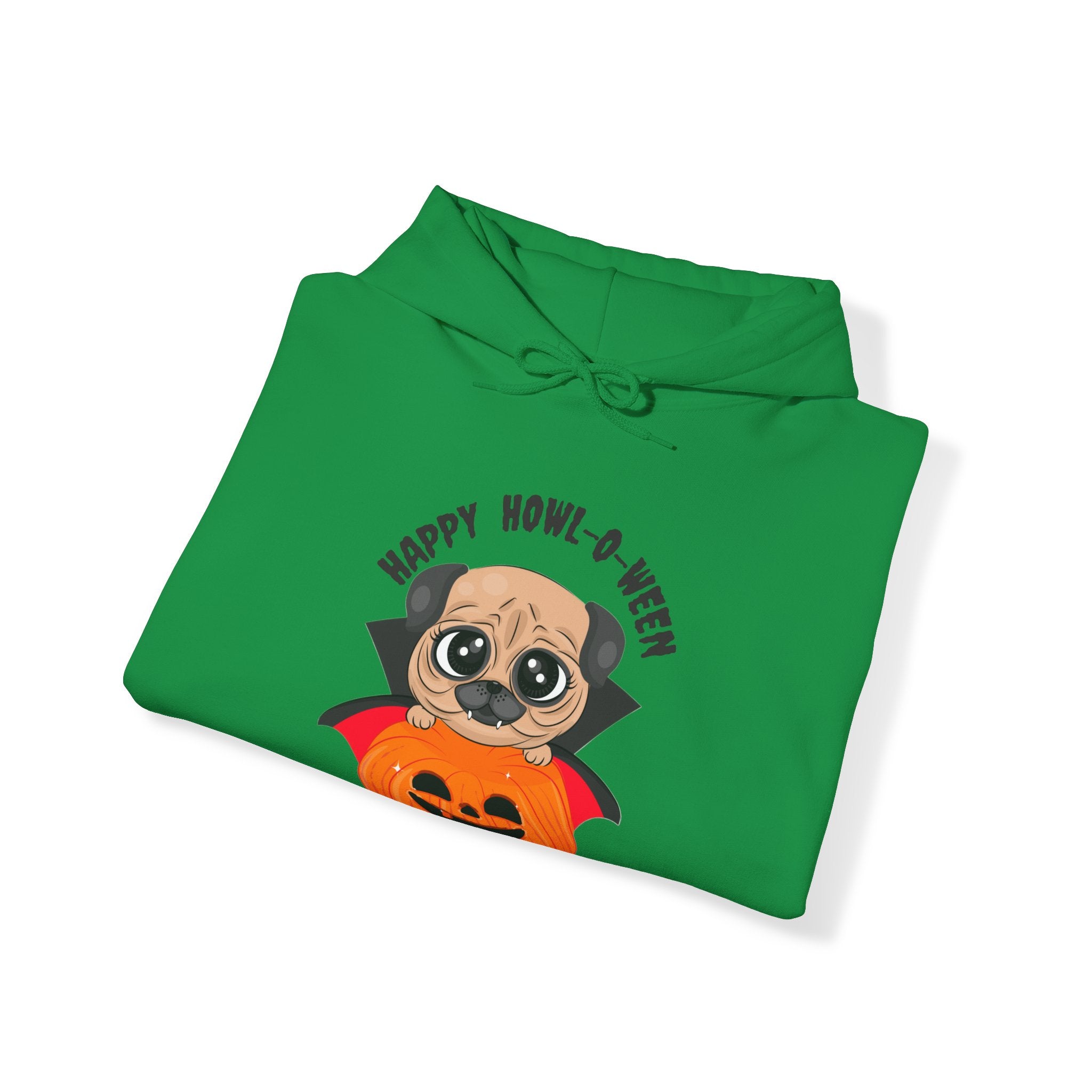 Halloween Hoodie: Pug Howl-O-Ween