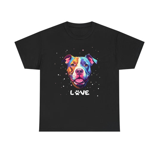 Dog T-Shirt: Pitbull Love #3