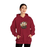 Halloween Hoodie: Fall Flowers