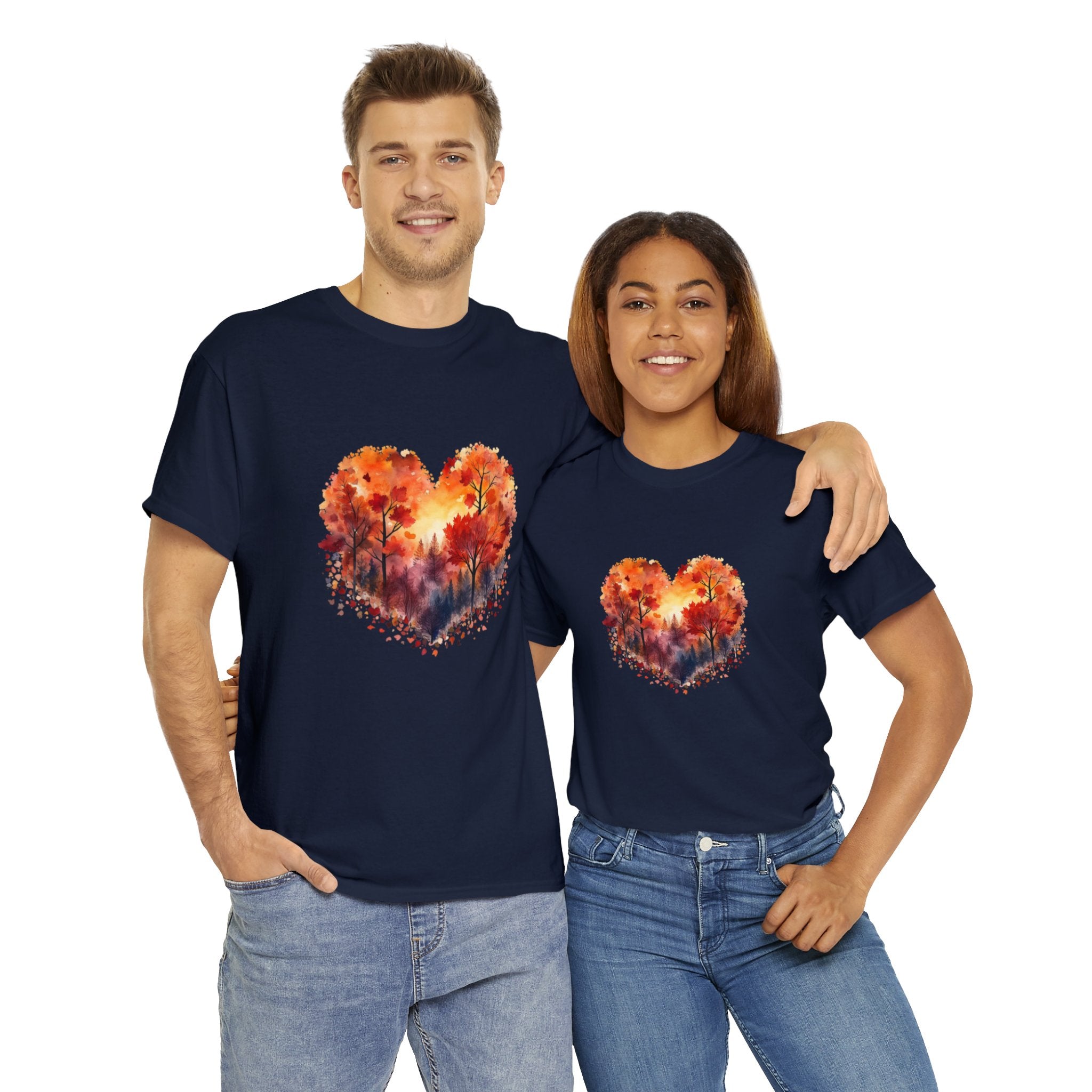 Halloween T-Shirt: Fall Heart