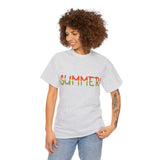 Summer T-Shirt: Summer (Watermelon Font)