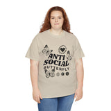 Funny T-Shirt: Anti-Social Butterfly