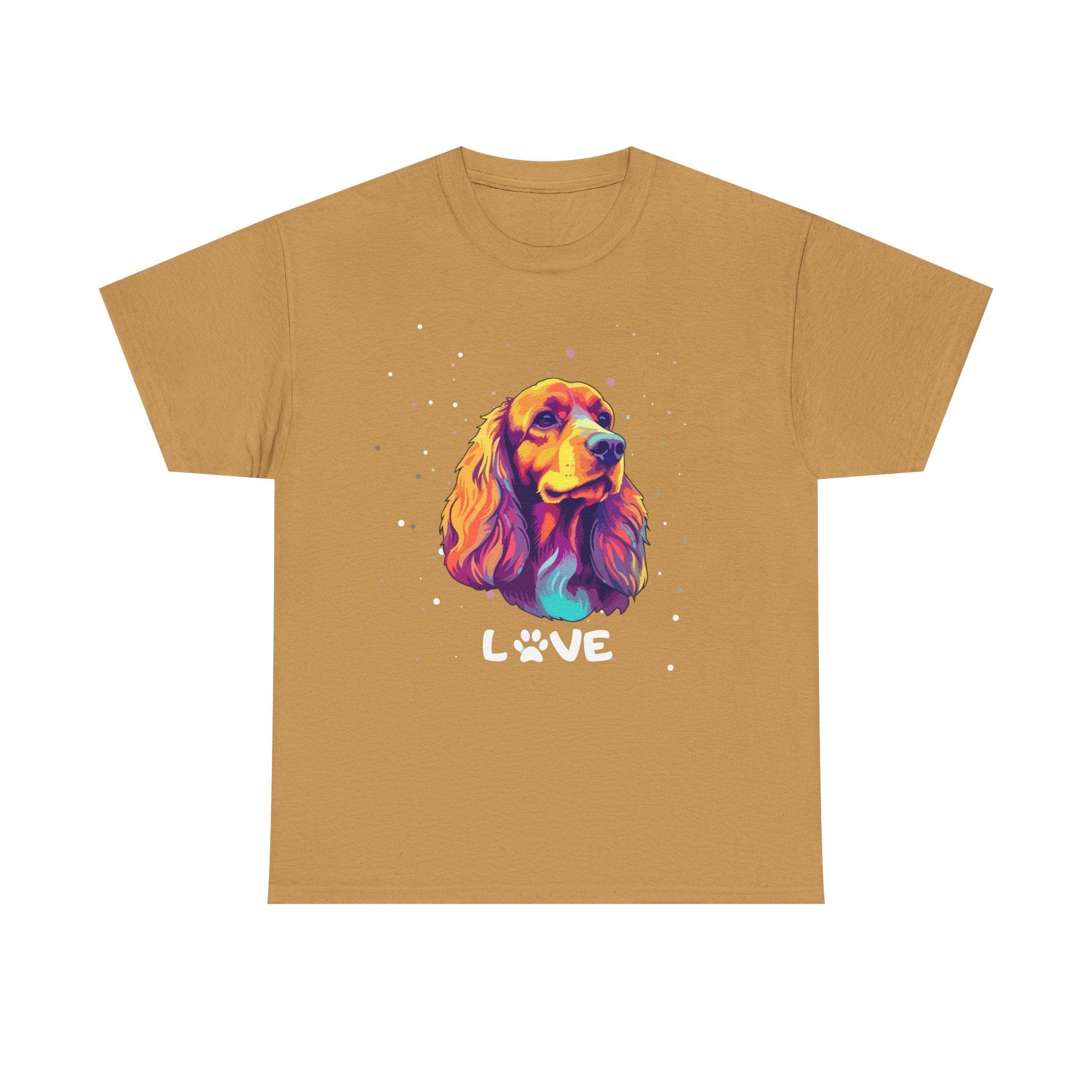 Dog T-Shirt: English Cocker Spaniel Love