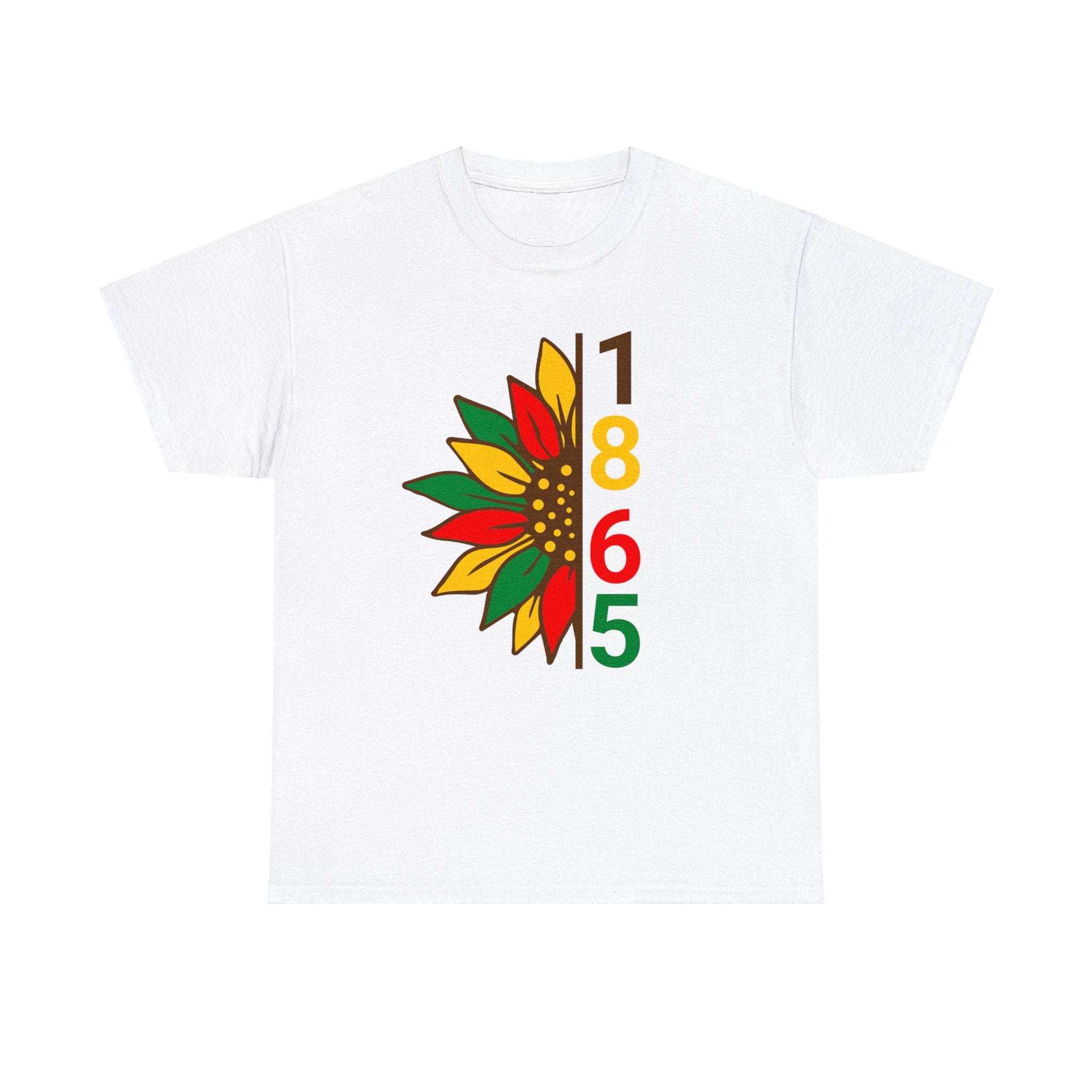 Juneteenth T-Shirt: 1865 Flower