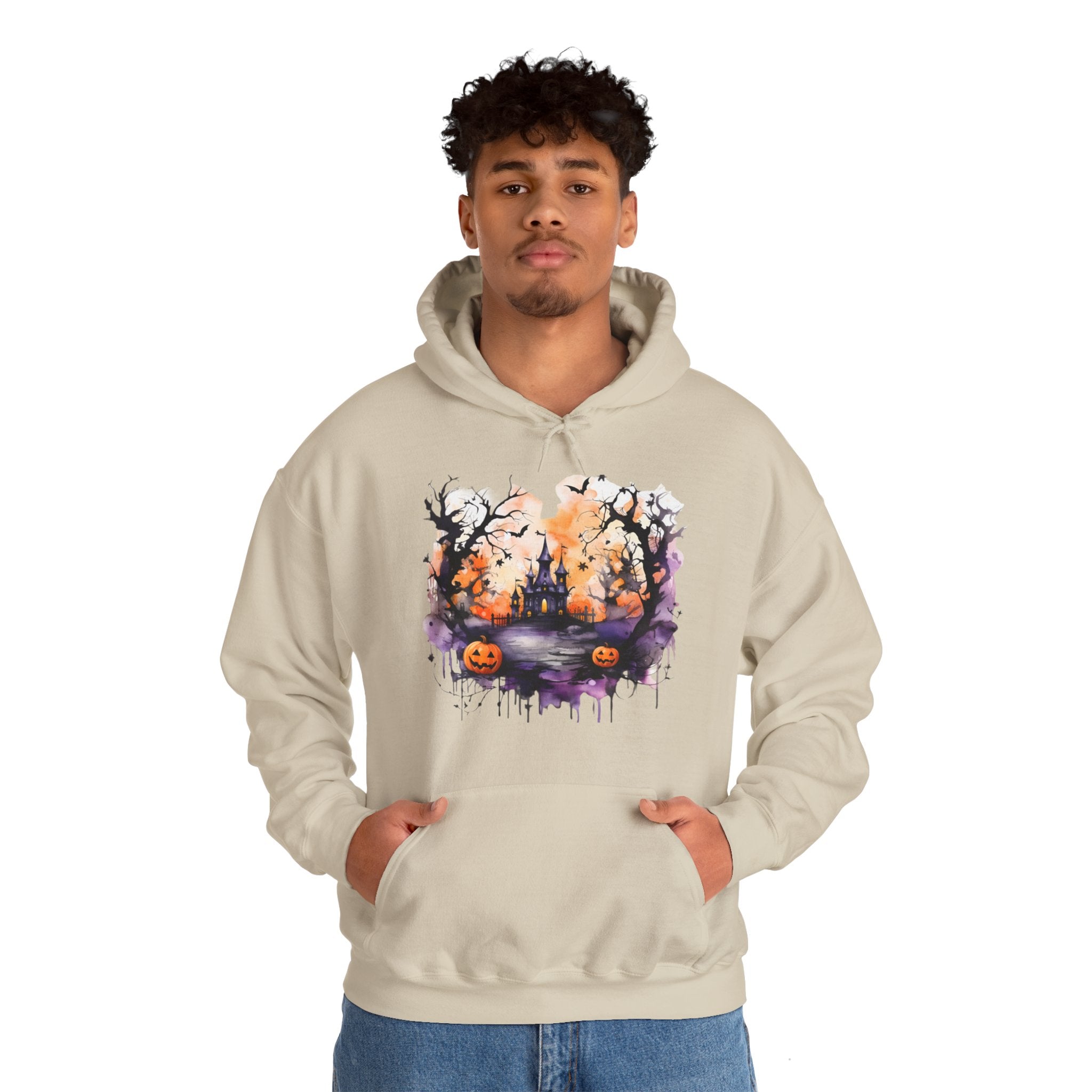 Halloween Hoodie: Haunted House