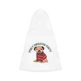 Christmas Pet Hoodie: Pugly Sweater Party