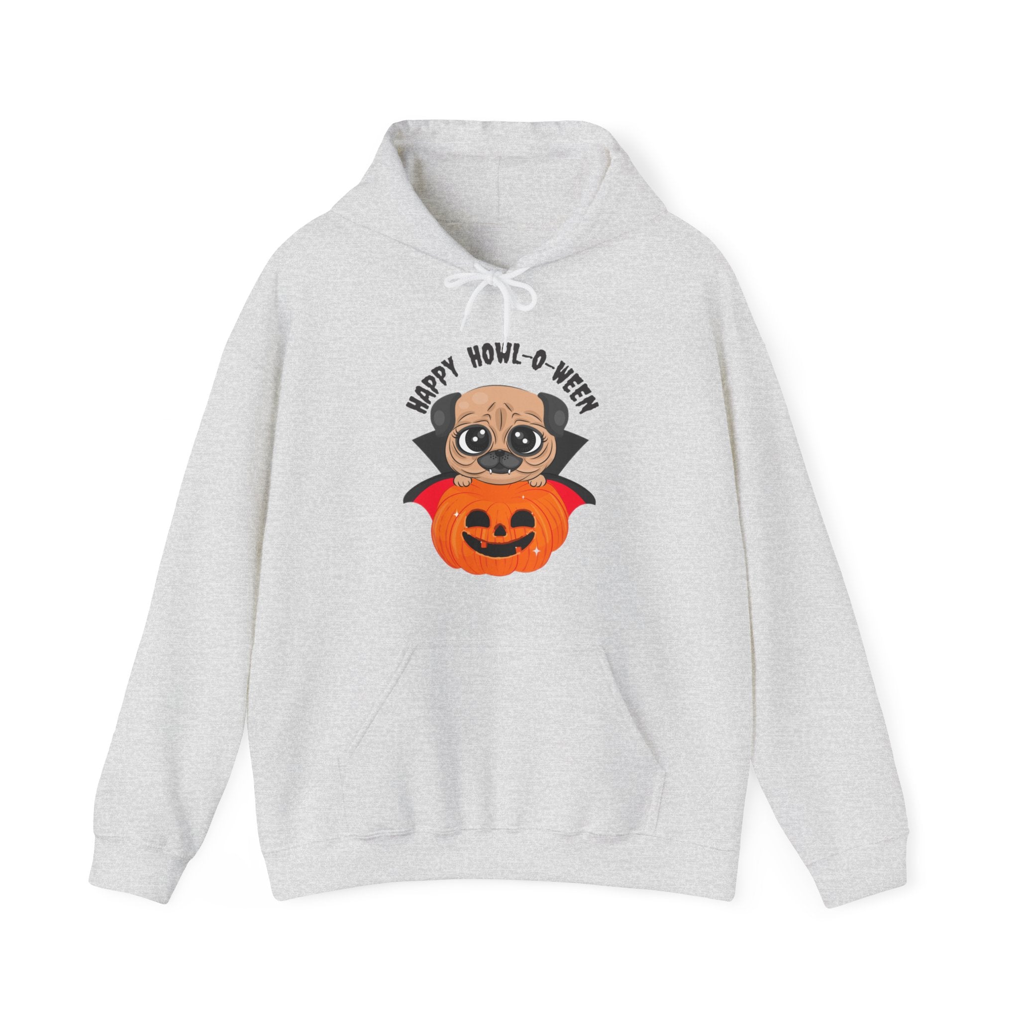 Halloween Hoodie: Pug Howl-O-Ween