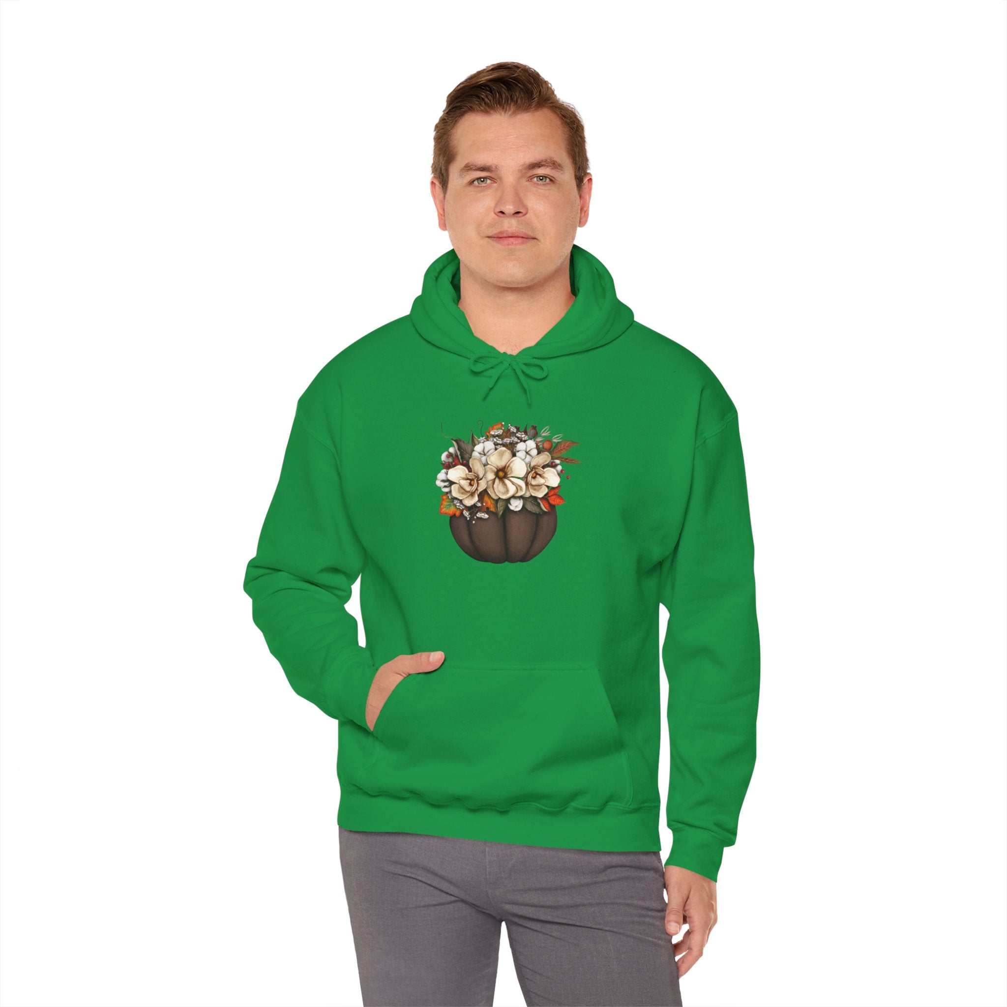 Halloween Hoodie: Fall Flowers