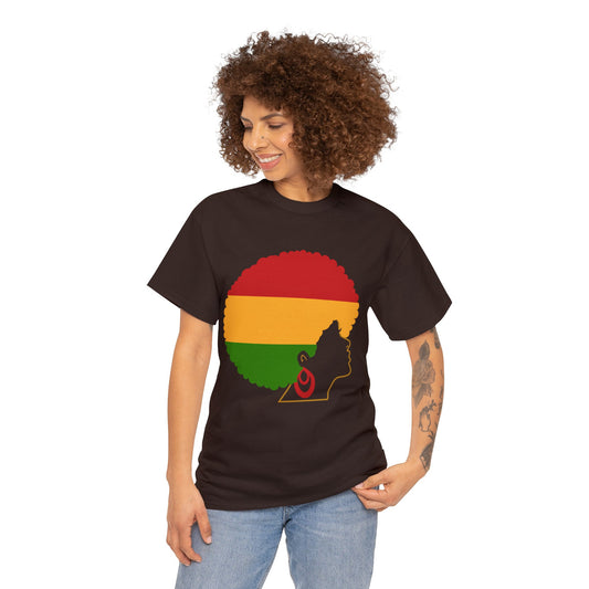 Juneteenth T-Shirt: Silhouette with Colors