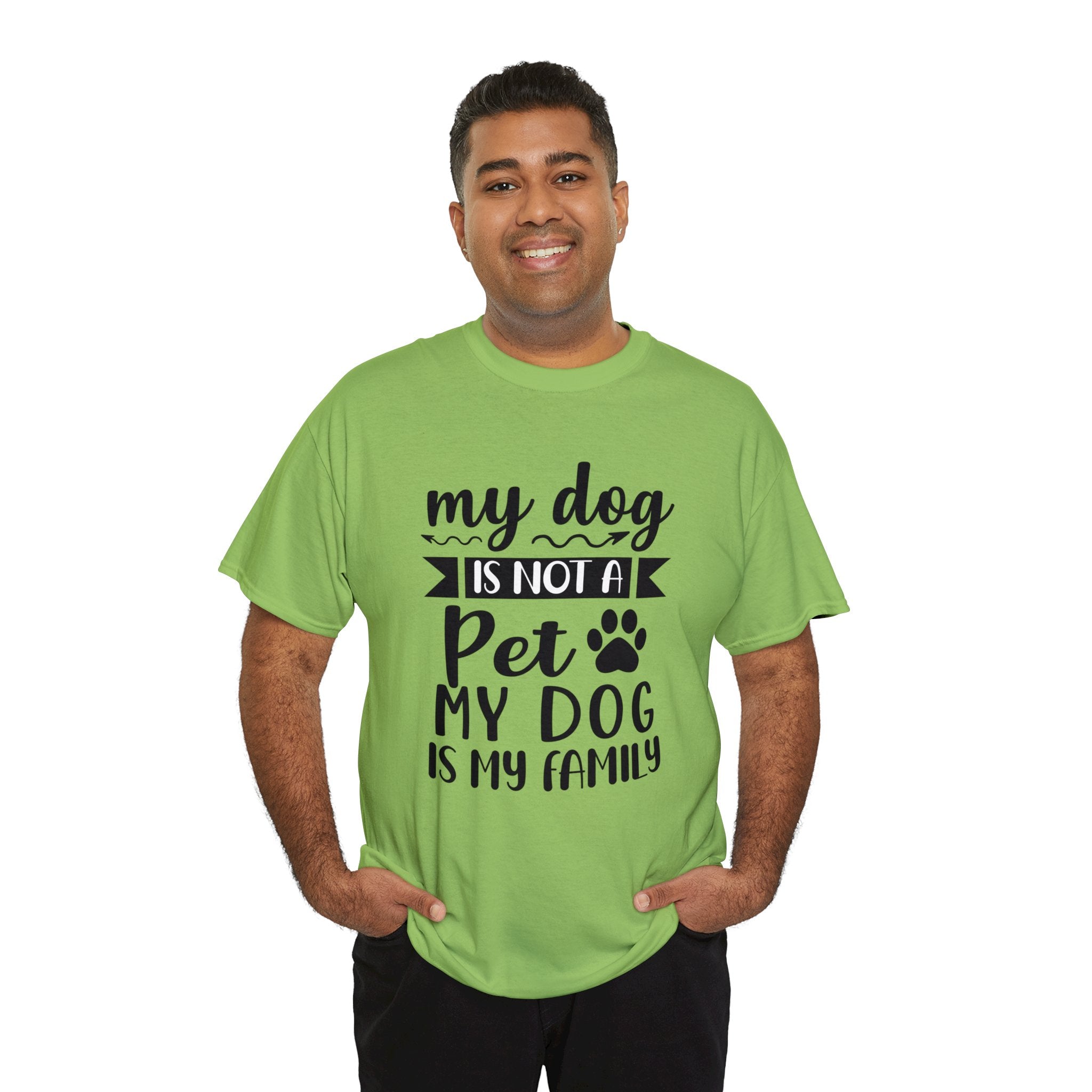 Dog T-Shirt: My Dog Is Not A Pet My Dog Is Family #2