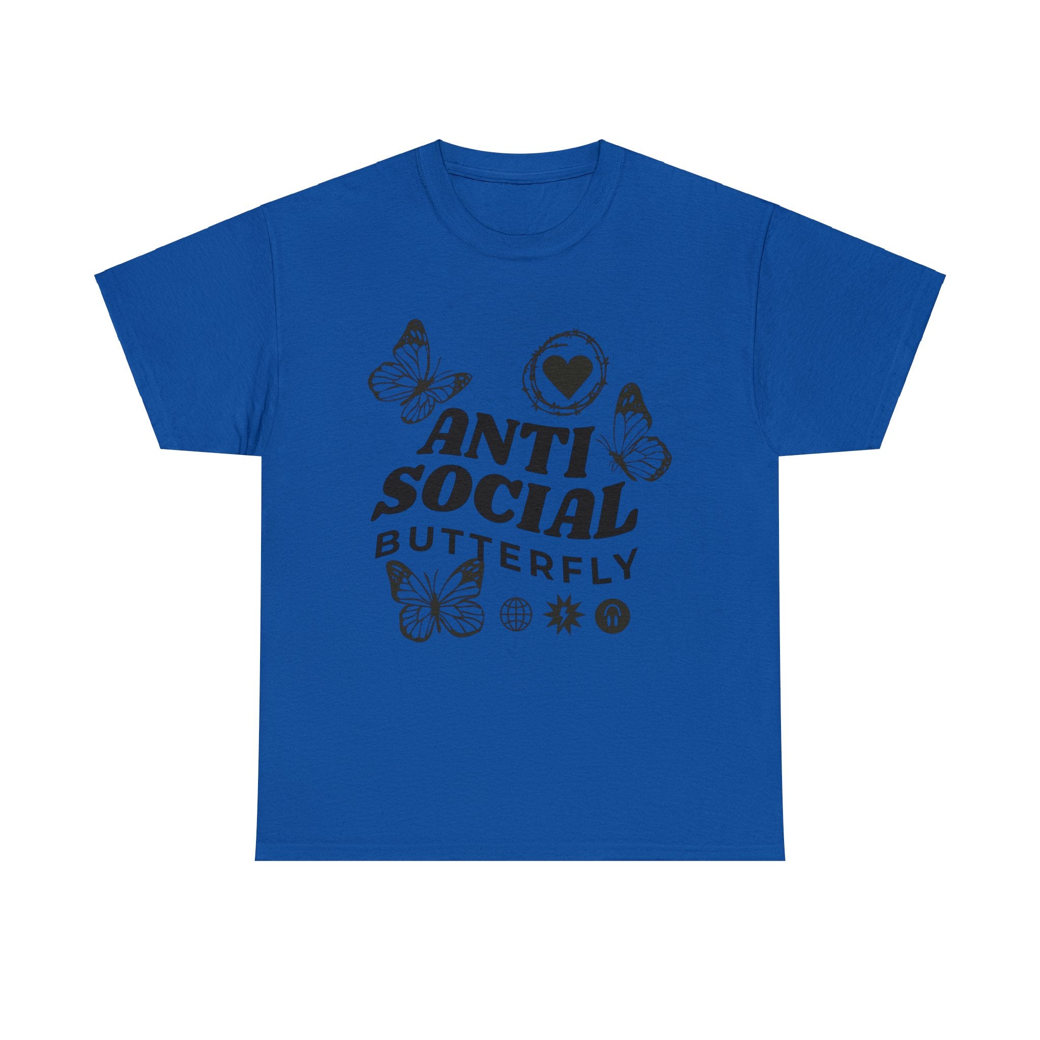 Funny T-Shirt: Anti-Social Butterfly