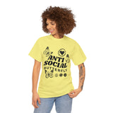 Funny T-Shirt: Anti-Social Butterfly