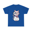 4th of July T-Shirt: Cat with Patriotic Glasses