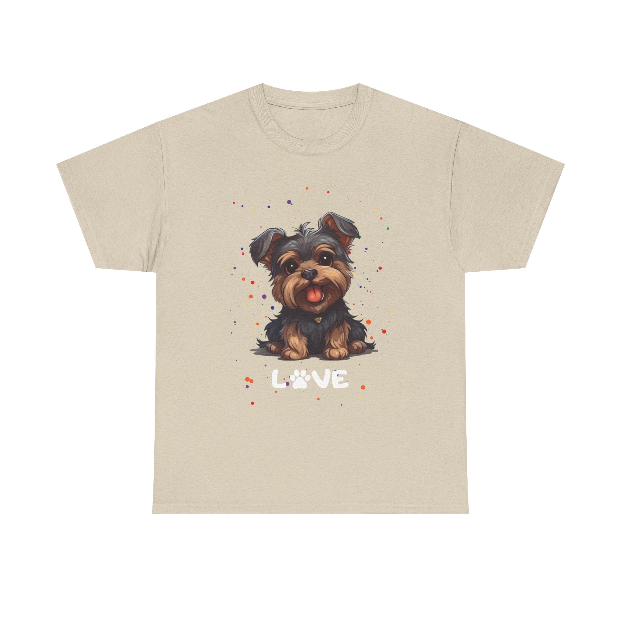 Dog T-Shirt: Yorkie Love