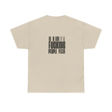 Funny T-Shirt — 'Do I Look Like a F***ing People Person' with Mean Smiley