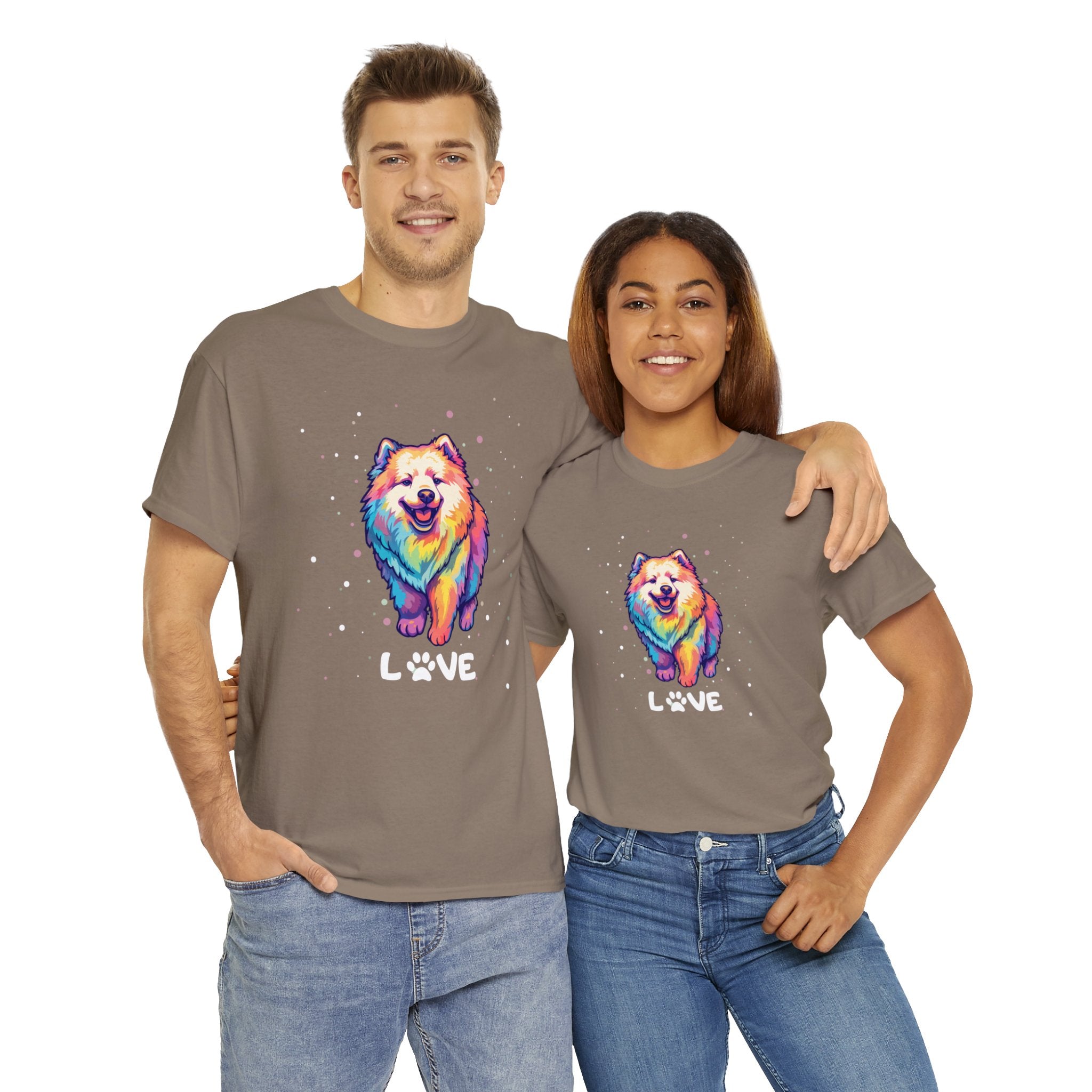 Dog T-Shirt: Samoyed Love