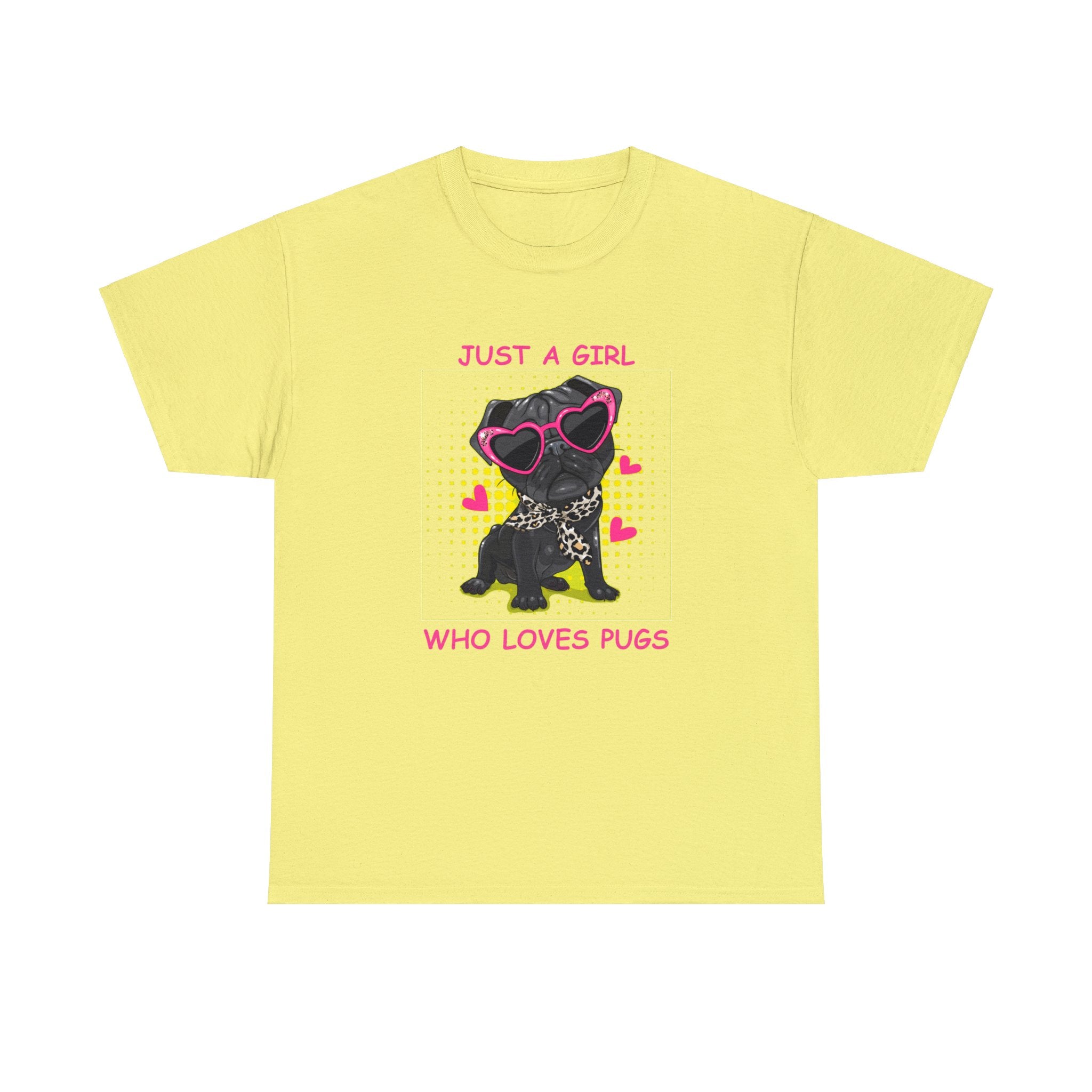 Pug T-Shirt: Just A Girl Who Loves Pugs #2