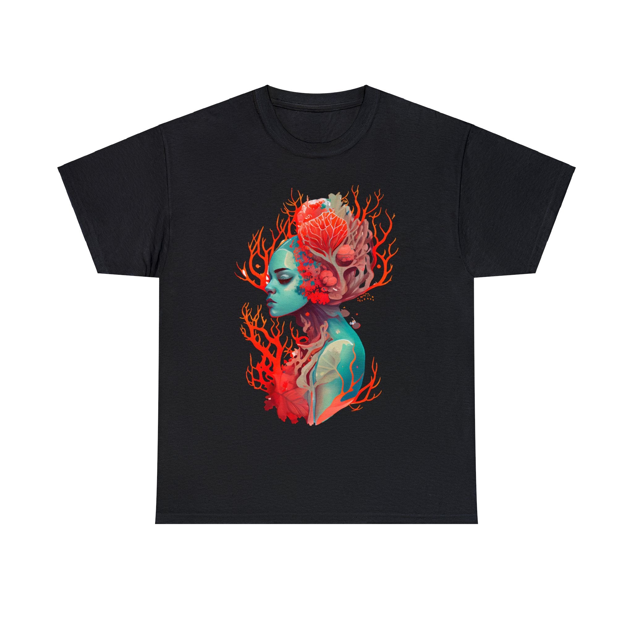 Summer T-Shirt: Coral Girl