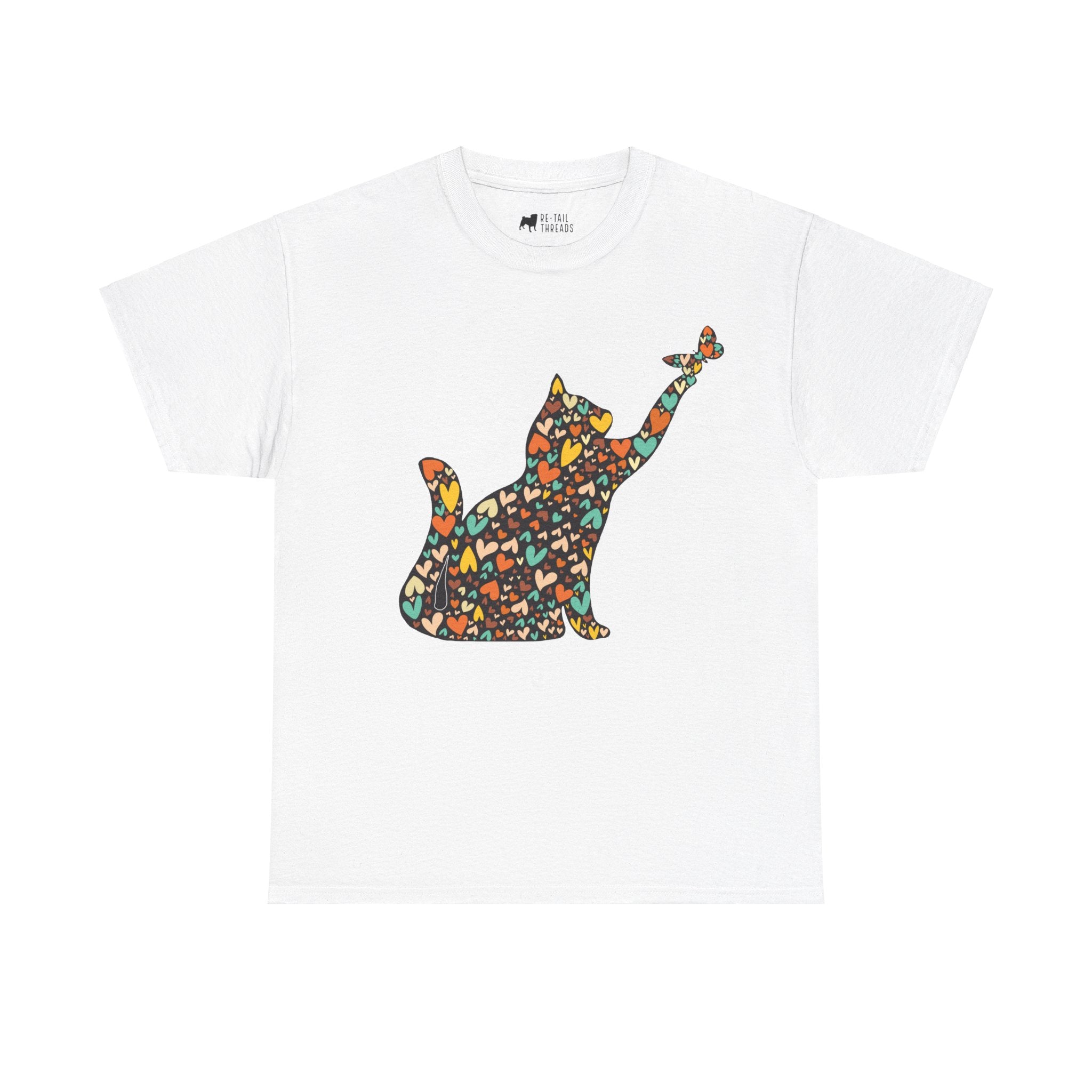 Cat T-Shirt: Cat Hearts