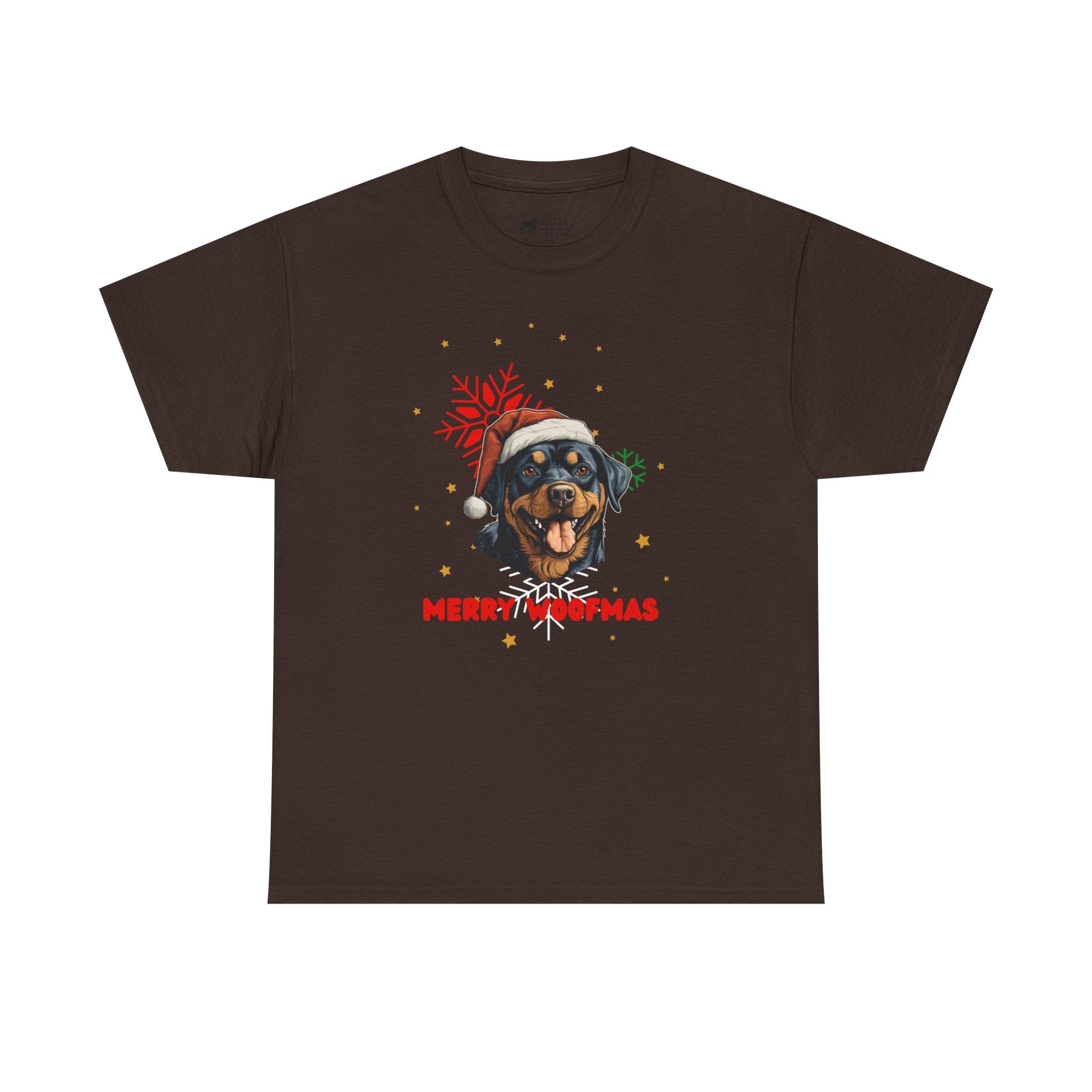 Christmas T-Shirt: Santa Hat Rottweiler