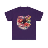 Love T-Shirt: Whimsical Heart with Roses