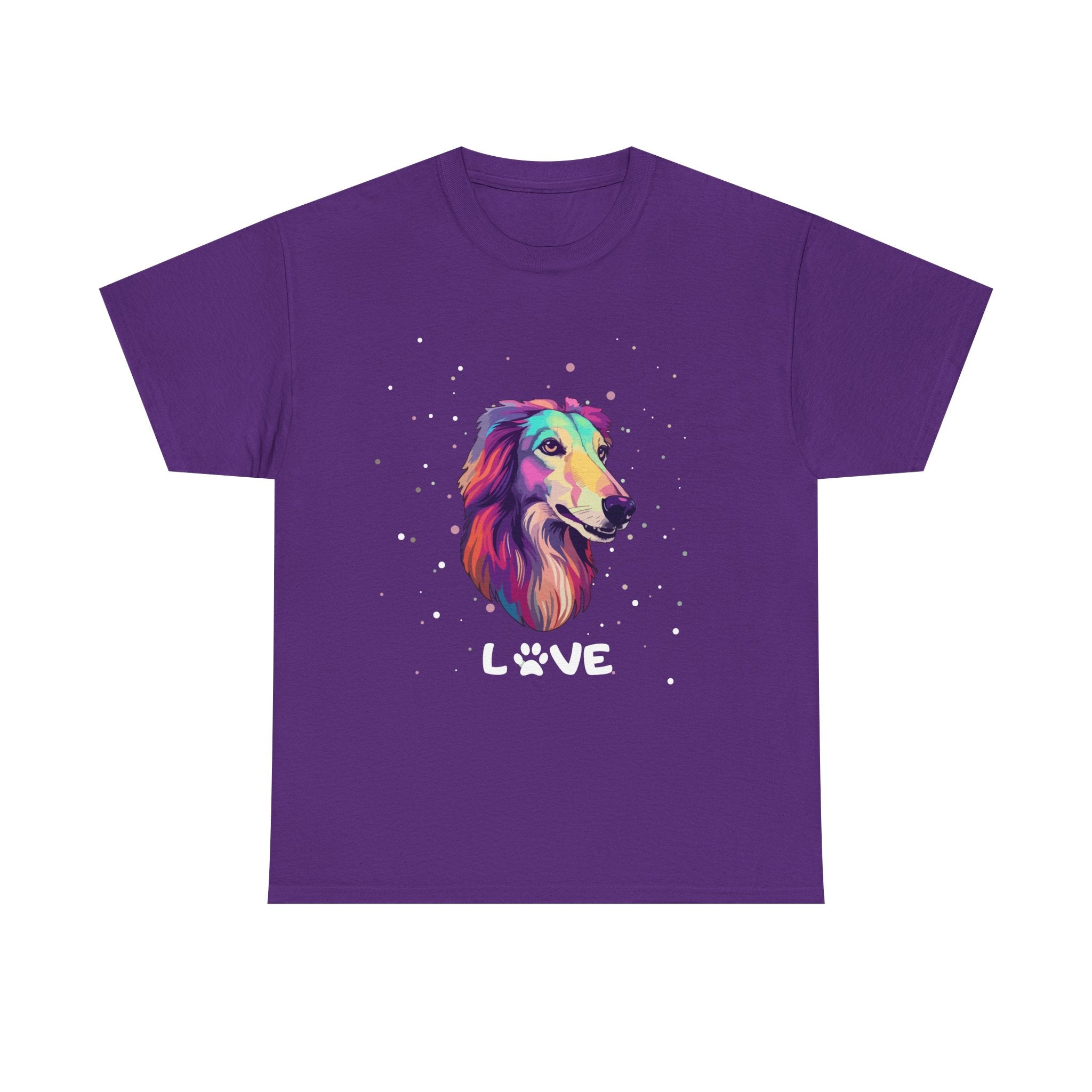 Dog T-Shirt: Borzoi Love