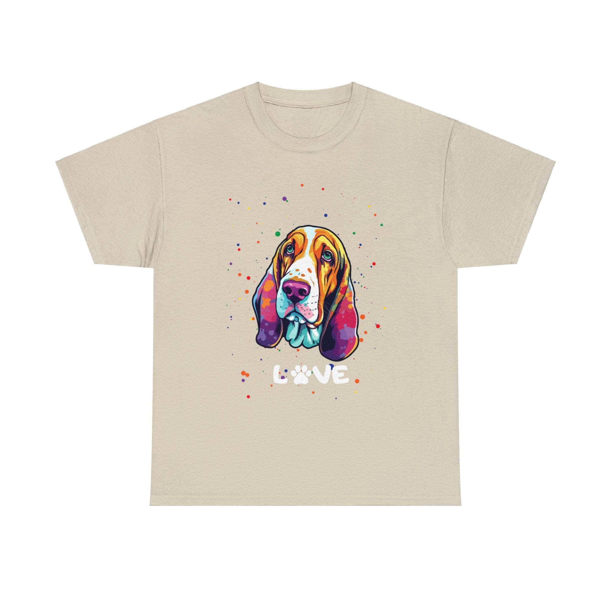 Dog T-Shirt: Bassett Hound Love