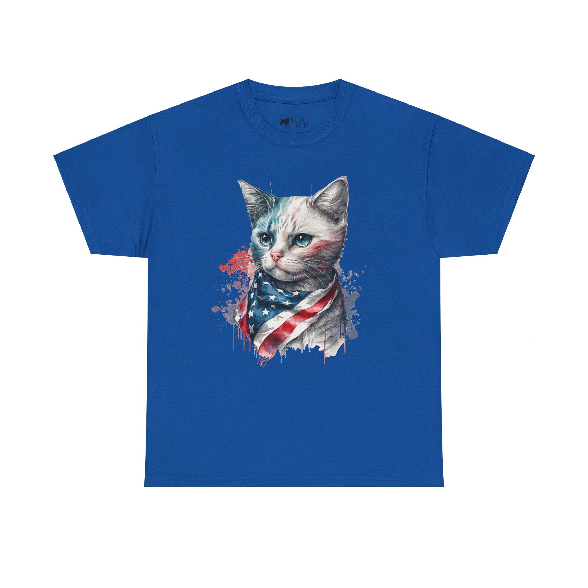 4th of July T-Shirt: Cat