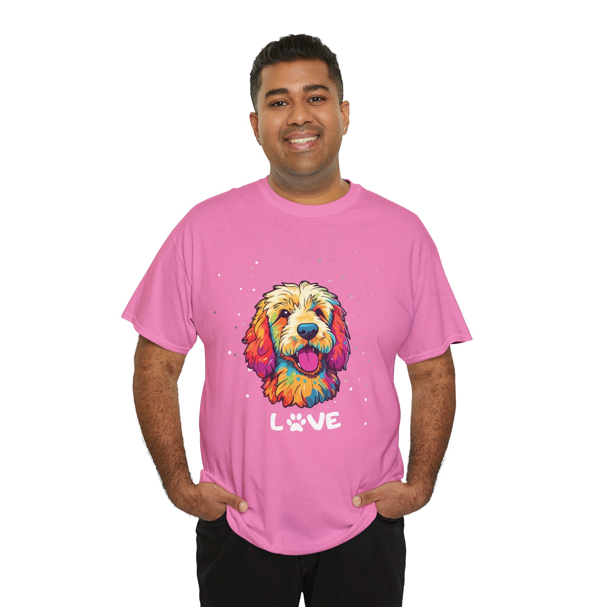 Dog T-Shirt: Goldendoodle Love