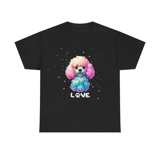 Dog T-Shirt: Poodle Love