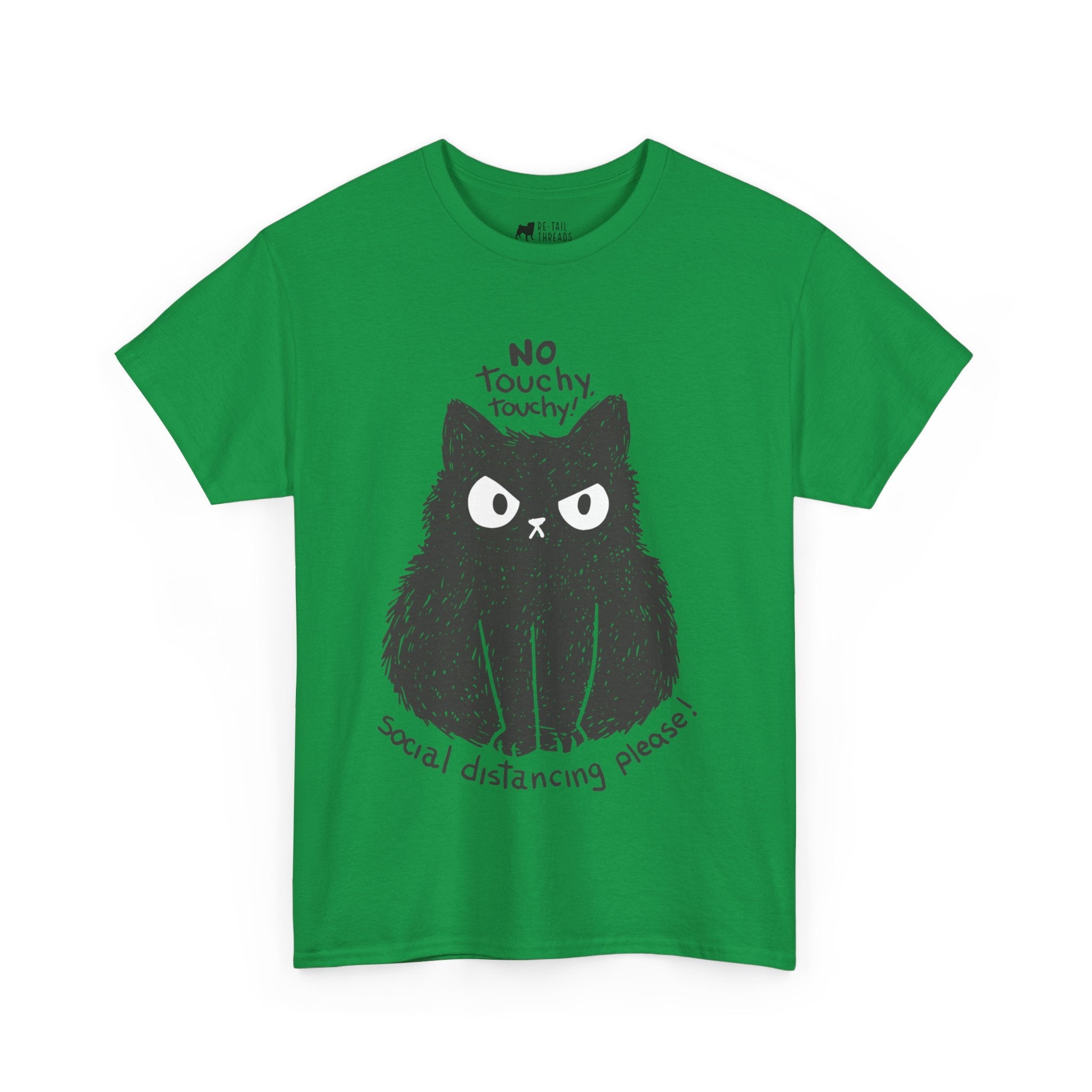 Cat T-Shirt: No Touchy No Touchy