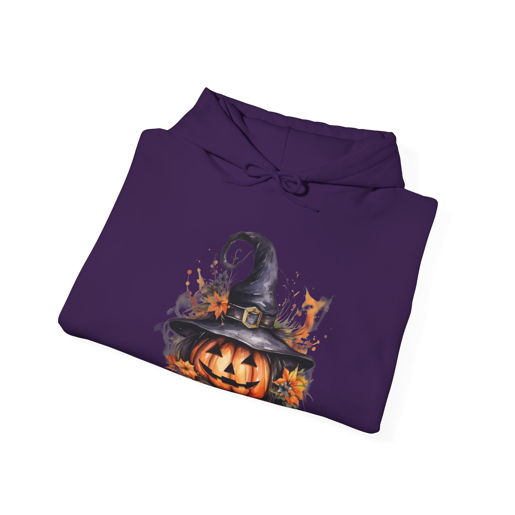 Halloween Hoodie: Witchy Pumpkin