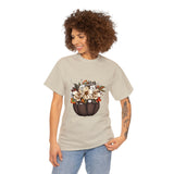 Halloween T-Shirt: Fall Flowers