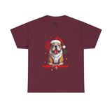 Christmas T-Shirt: English Bulldog