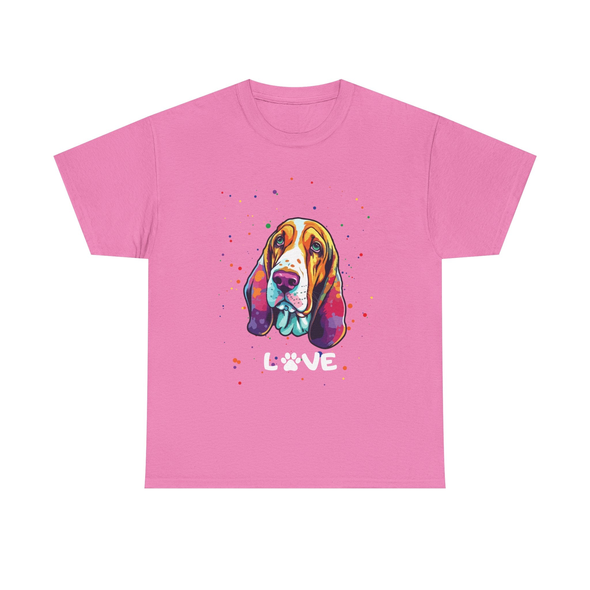 Dog T-Shirt: Bassett Hound Love
