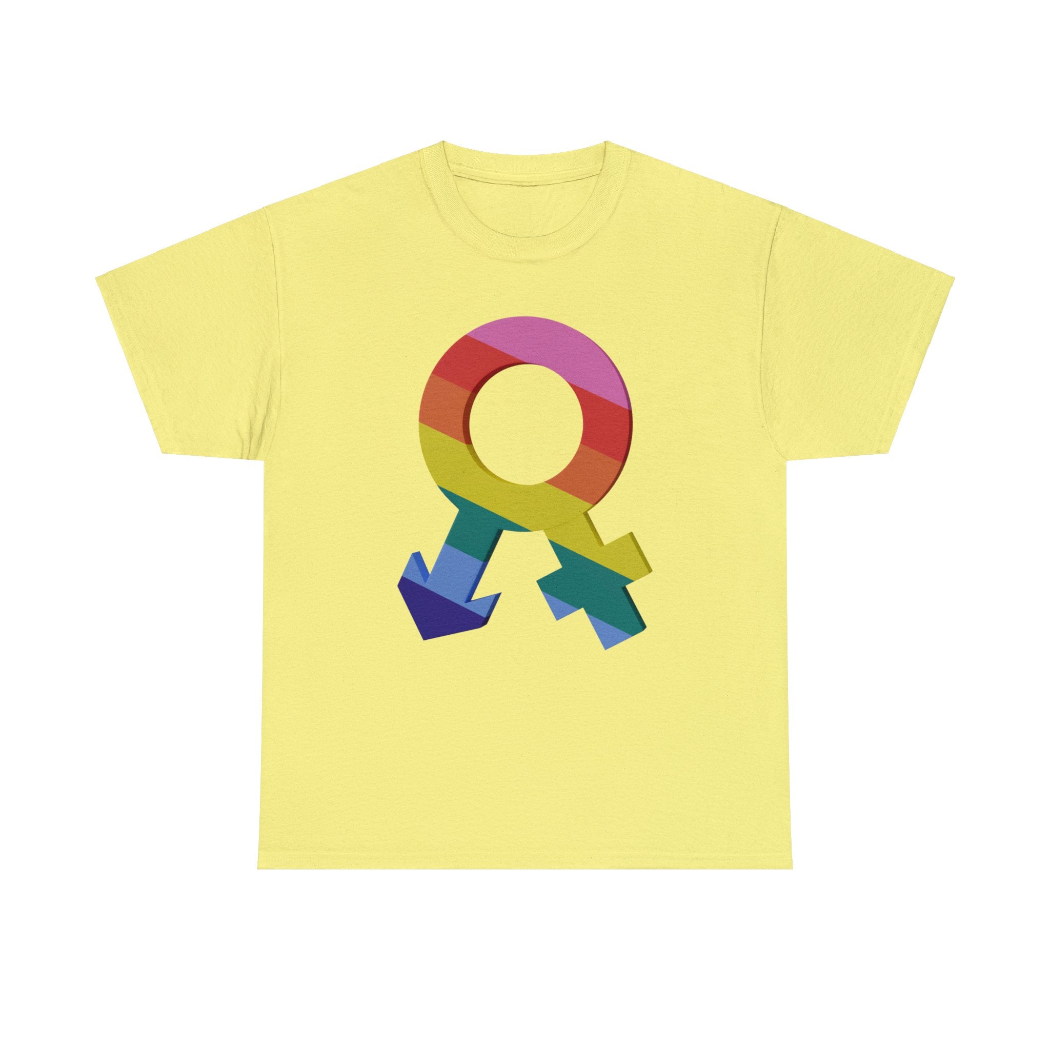 PRIDE T-Shirt: Rainbow Gender Icons