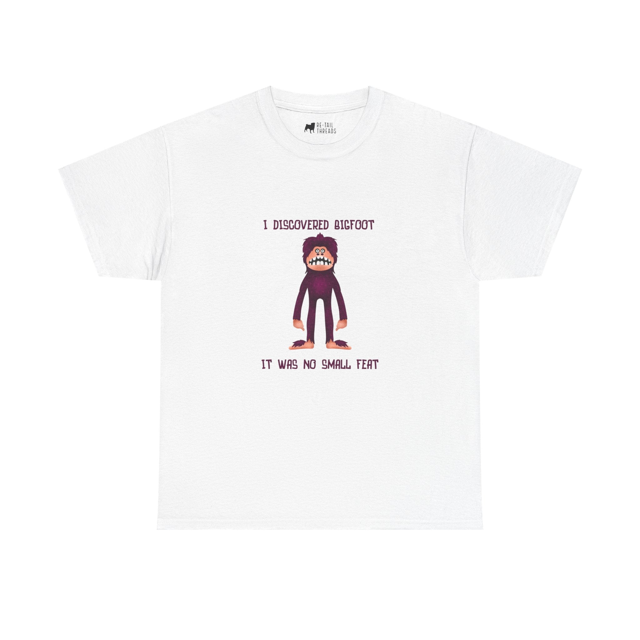 Funny T-Shirt: I Discovered Bigfoot